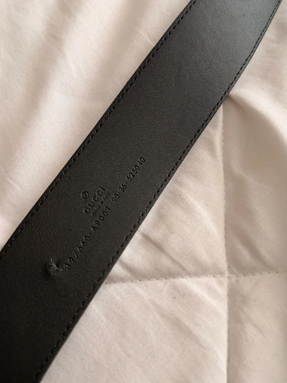 Gucci luxury belt